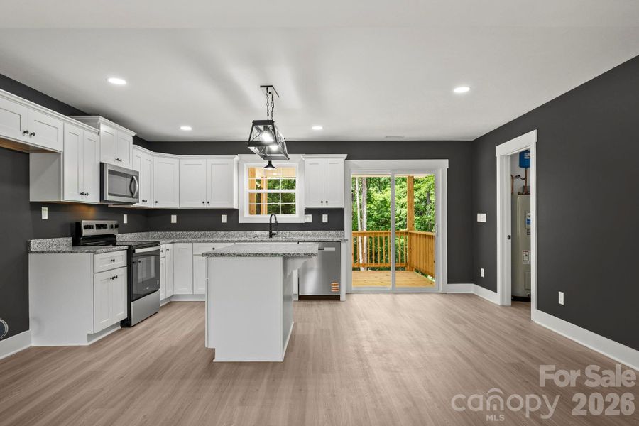 Furnished interior view inside a new home in , York (Image 7).