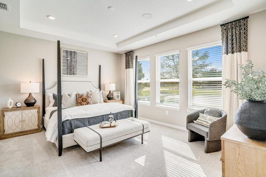 Furnished interior view inside a new home in Ardisia Park, New Smyrna Beach (Image 25).