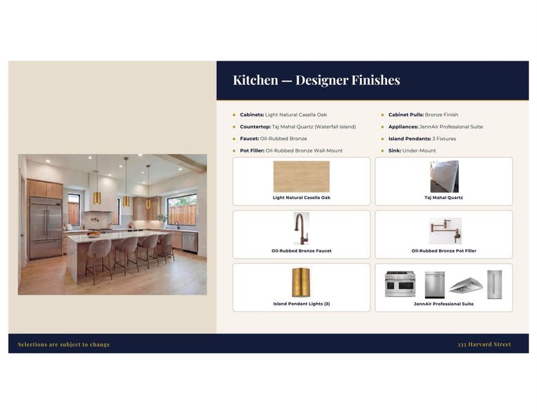 Kitchen Selections