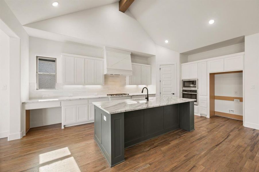 Furnished interior view inside a new home in Parks of Aledo, Aledo (Image 7).