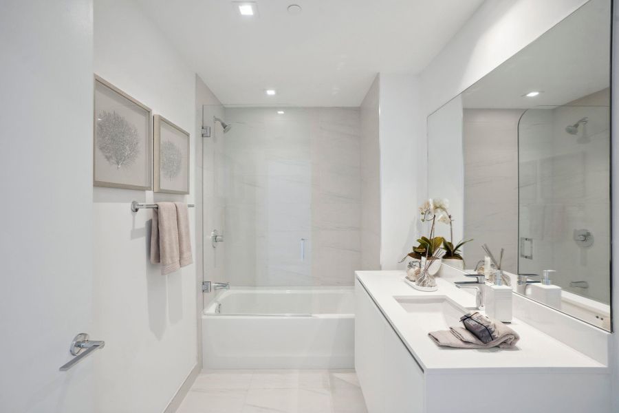 Furnished interior view inside a new home in , Pompano Beach (Image 35). Furnished interior view inside a new home in , Pompano Beach (Image 35).