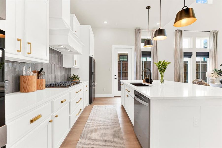Furnished interior view inside a new home in , Frisco (Image 35).