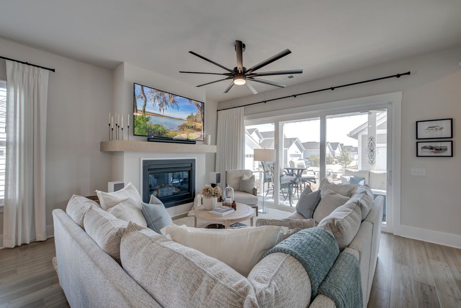 Furnished interior view inside a new home in Midtown at Nexton, Summerville (Image 6).