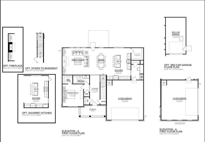 2D floor plan layout of this home in , Suwanee, GA (Image 3).