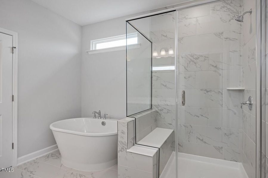 Furnished interior view inside a new home in Tobacco Road, Angier (Image 9).