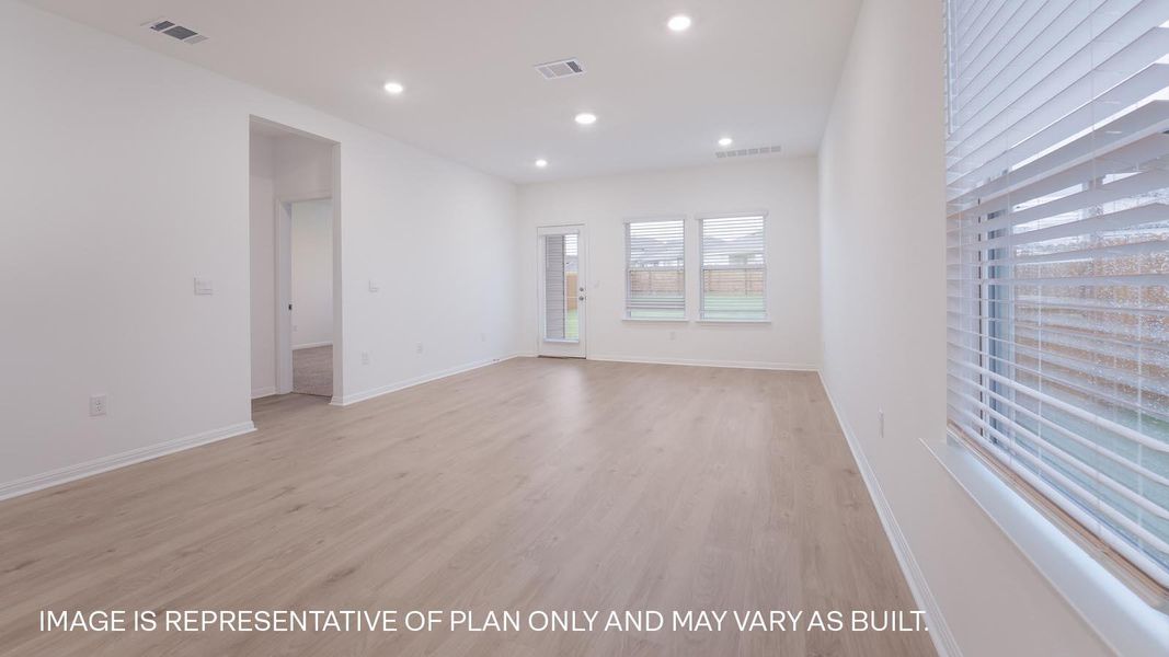Spacious, unfurnished interior of a new home in Prairie Lakes, Buda (Image 9). Spacious, unfurnished interior of a new home in Prairie Lakes, Buda (Image 9).