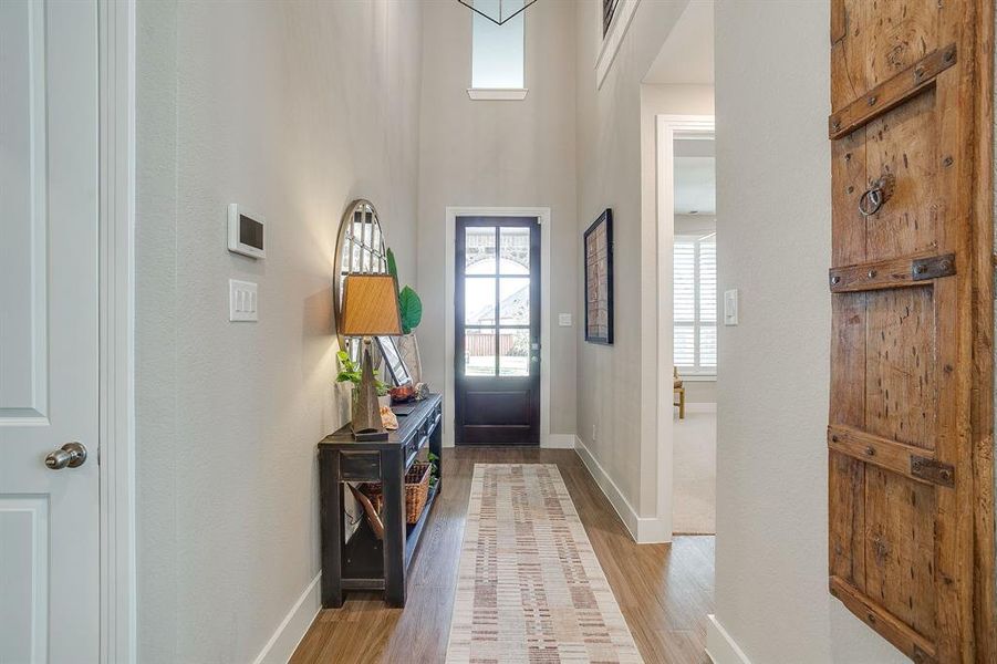 Furnished interior view inside a new home in , Fort Worth (Image 8).