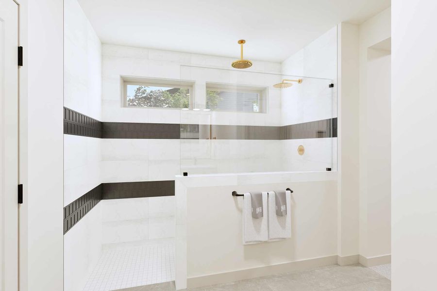 The Wisteria - Owner's Bath Super Shower