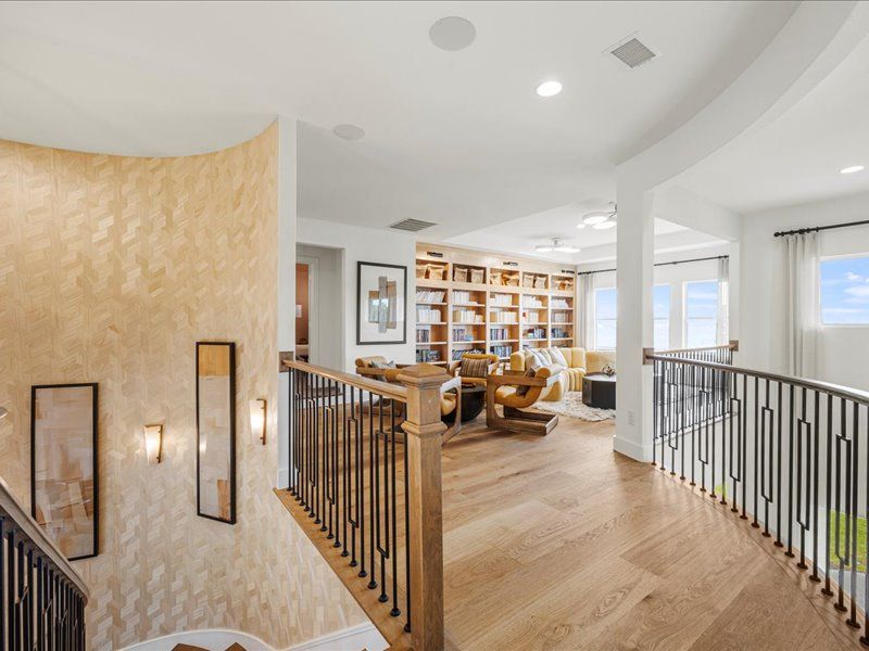 Furnished interior view inside a new home in Nelson Lake Estates, Rockwall (Image 31).