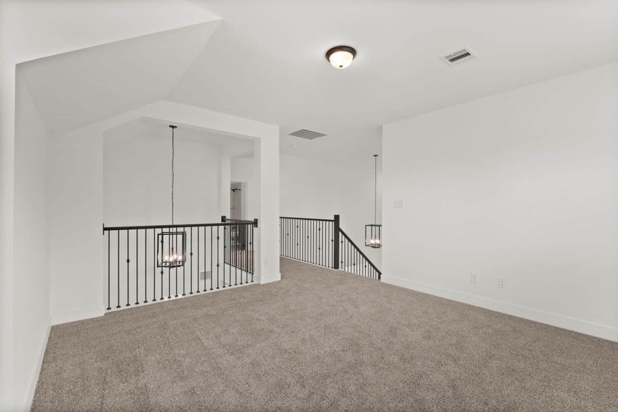 Spacious, unfurnished interior of a new home in The Trails, New Caney (Image 14).