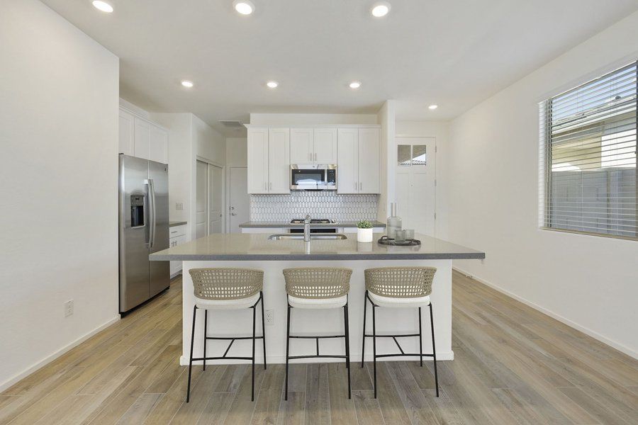 Furnished interior view inside a new home in Beacon Hill at Marley Park, Surprise (Image 3).