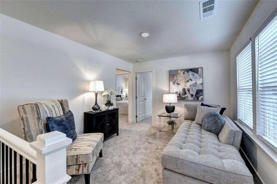 Furnished interior view inside a new home in , Conyers (Image 23). Furnished interior view inside a new home in , Conyers (Image 23).