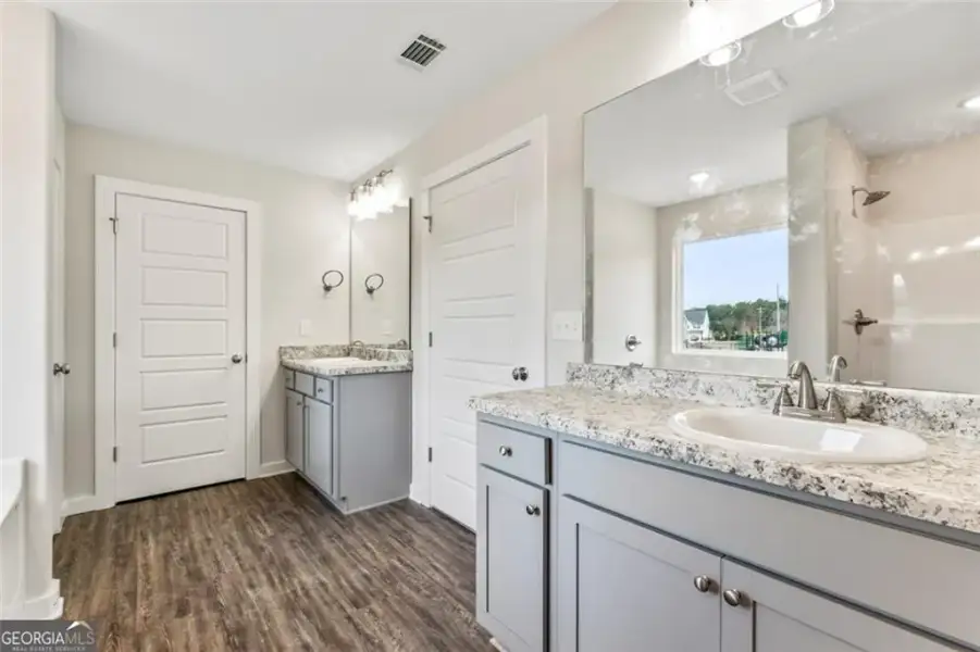 Furnished interior view inside a new home in , Hampton (Image 9).