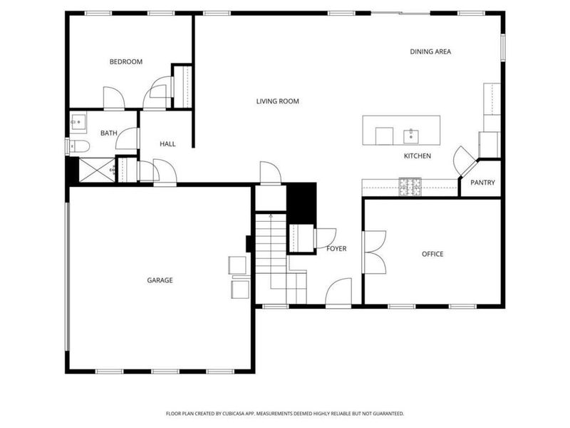 2D floor plan layout of this home in , Locust Grove, GA (Image 5).