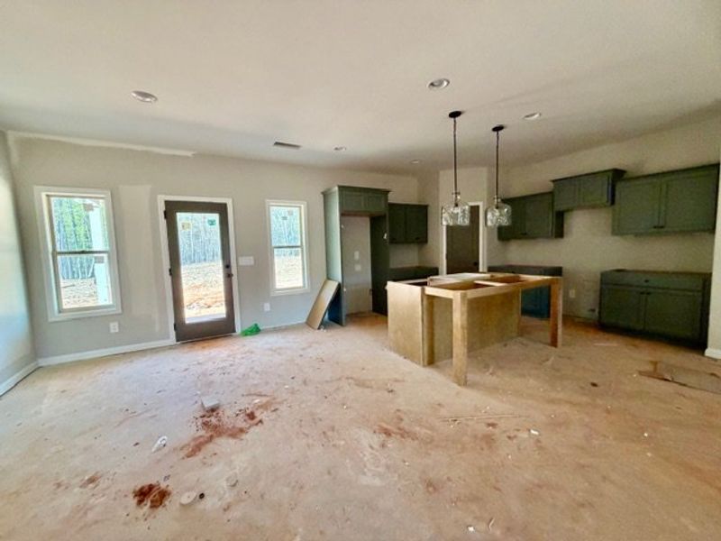 In-progress construction of a new home in Forrest Farms, Greenville, GA (Image 3).