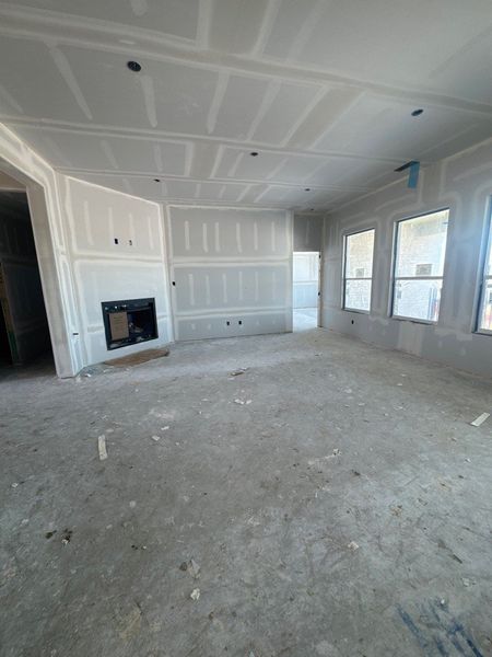 In-progress construction of a new home in Cedar Ridge Estates, Anna, TX (Image 8).