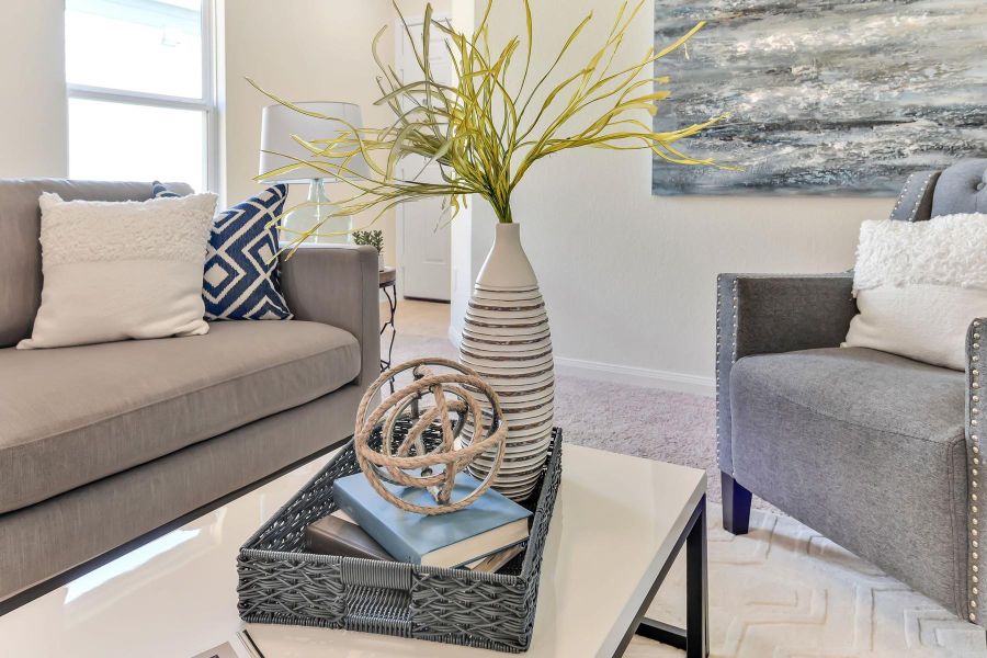 Furnished interior view inside a new home in , Rosenberg (Image 4).