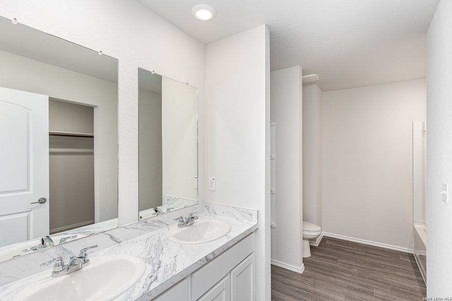 Furnished interior view inside a new home in Mission Del Lago, San Antonio (Image 10). Furnished interior view inside a new home in Mission Del Lago, San Antonio (Image 10).