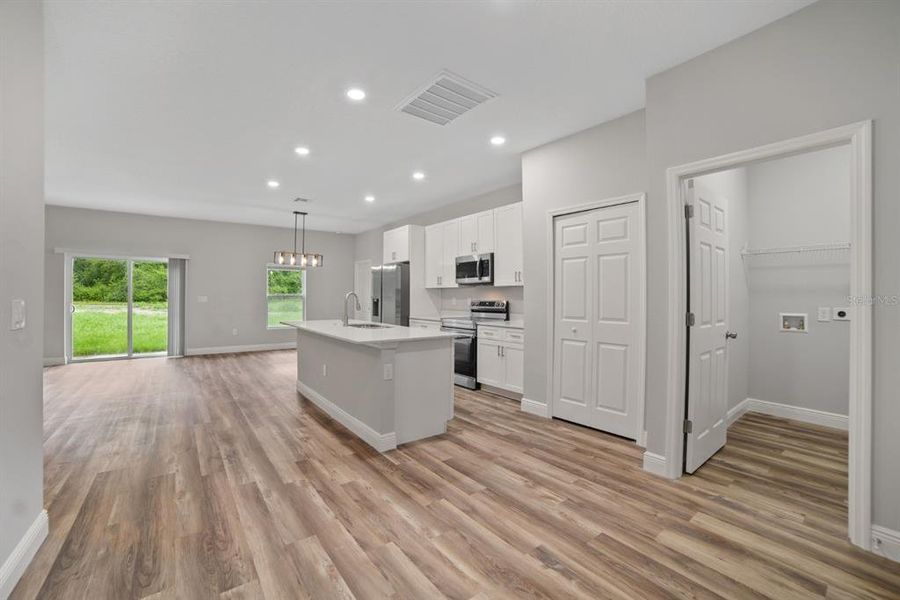 Furnished interior view inside a new home in , Lake Wales (Image 9).