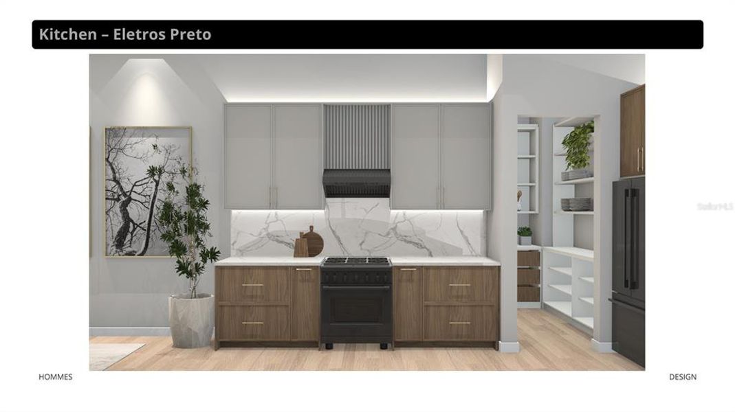 Furnished interior view inside a new home in , Winter Park (Image 15).