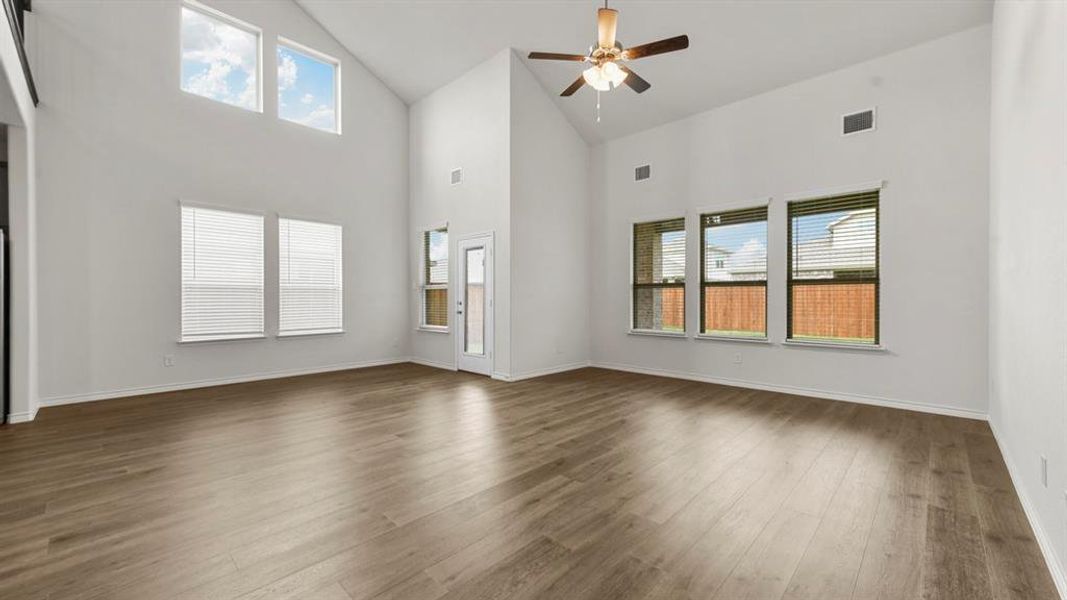 Spacious, unfurnished interior of a new home in Lilybrooke at Legacy Hills, Celina (Image 26). Spacious, unfurnished interior of a new home in Lilybrooke at Legacy Hills, Celina (Image 26).