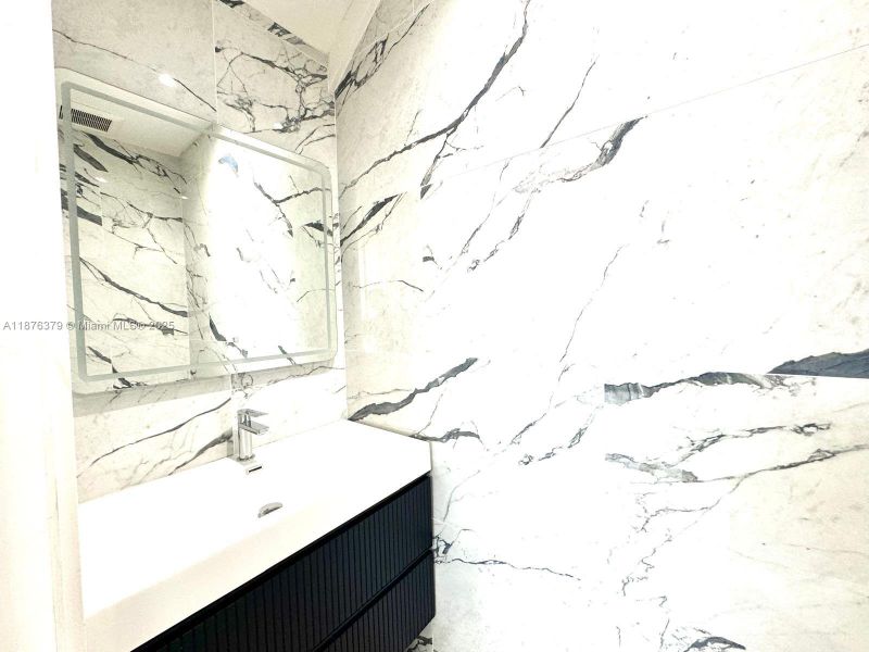 Furnished interior view inside a new home in , Miami (Image 7).