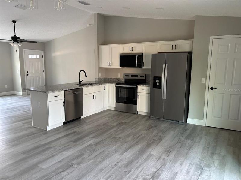 Furnished interior view inside a new home in , Citrus Springs (Image 10).