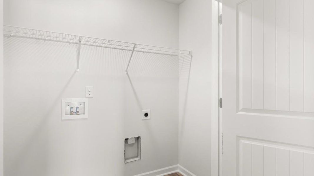 Spacious, unfurnished interior of a new home in Rolling Meadows, Jasper (Image 23). Spacious, unfurnished interior of a new home in Rolling Meadows, Jasper (Image 23).