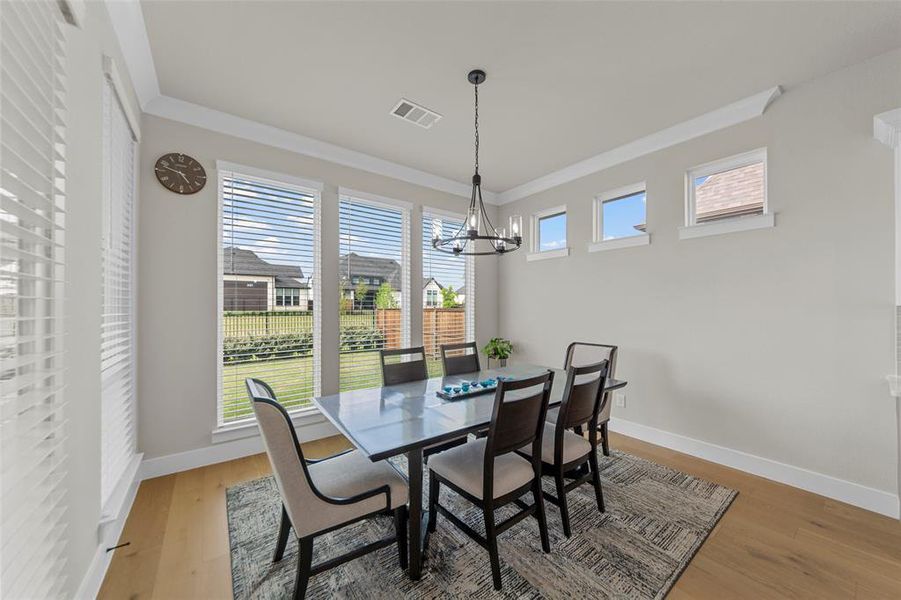 Furnished interior view inside a new home in , Frisco (Image 15).