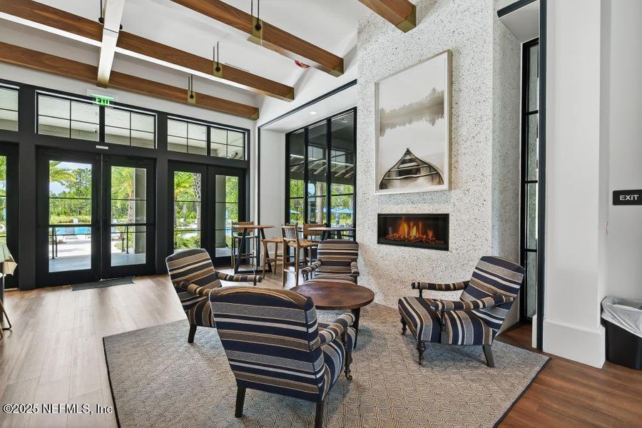 Furnished interior view inside a new home in Tributary, Yulee (Image 28).