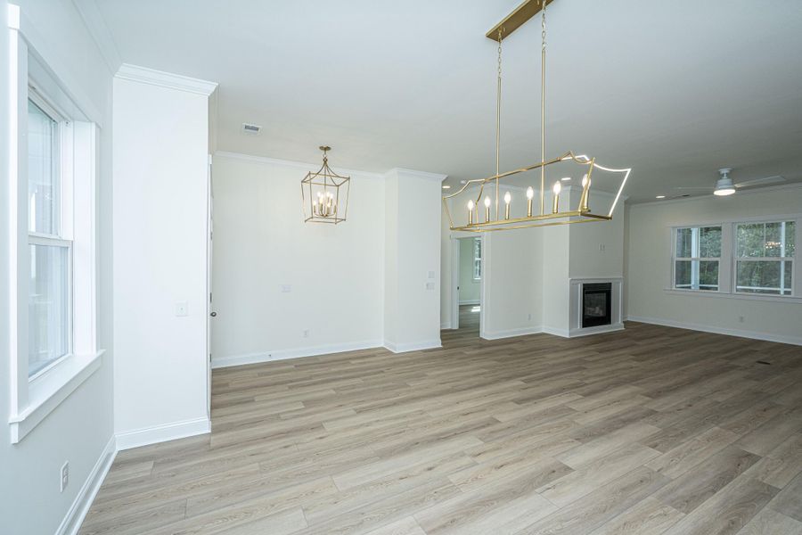 Spacious, unfurnished interior of a new home in , Awendaw (Image 19).