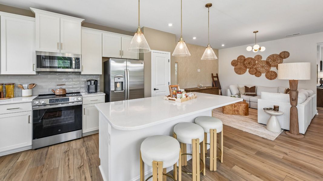 The Rochester Plan by DRB Homes in Odell Park, Charlotte NC - Kitchen