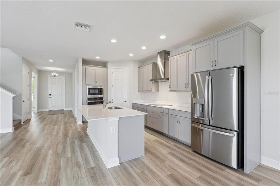 Furnished interior view inside a new home in Mirada, San Antonio (Image 12).