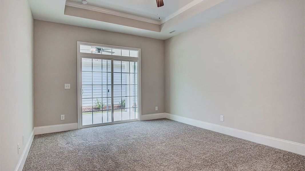 Representative unfurnished interior of a home built from the Palazzo Craftsman by Epcon Communities in The Cottages at 78 North, Sanford (Image 20). Representative unfurnished interior of a home built from the Palazzo Craftsman by Epcon Communities in The Cottages at 78 North, Sanford (Image 20).