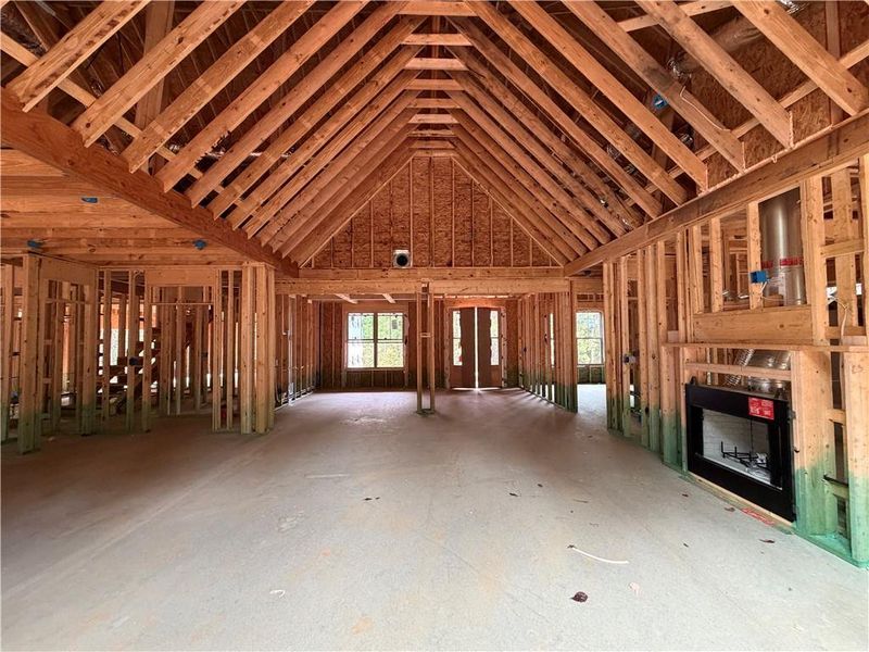 In-progress construction of a new home in , Rome, GA (Image 1). In-progress construction of a new home in , Rome, GA (Image 1).