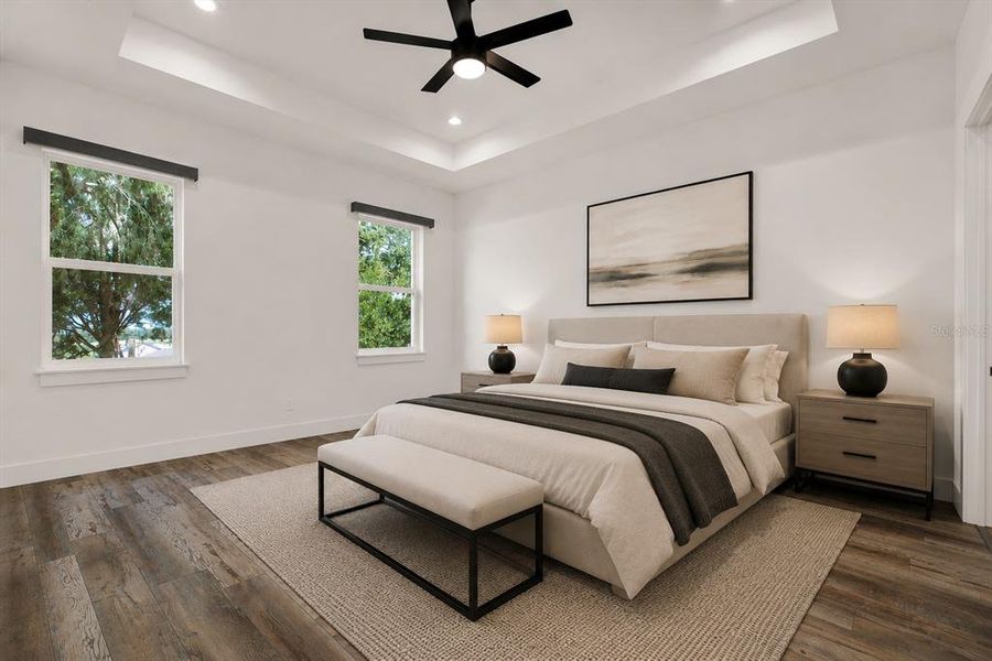 Furnished interior view inside a new home in , Dade City (Image 7). Furnished interior view inside a new home in , Dade City (Image 7).