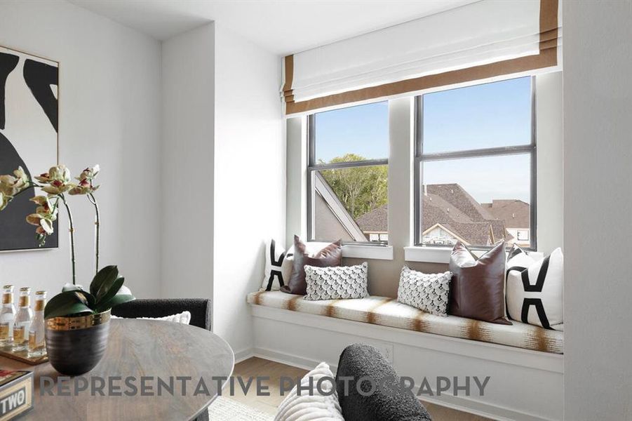 Furnished interior view inside a new home in Mosaic, Celina (Image 25).