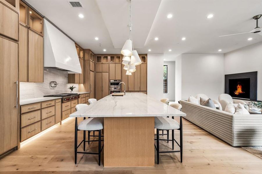 Furnished interior view inside a new home in , Dallas (Image 12). Furnished interior view inside a new home in , Dallas (Image 12).