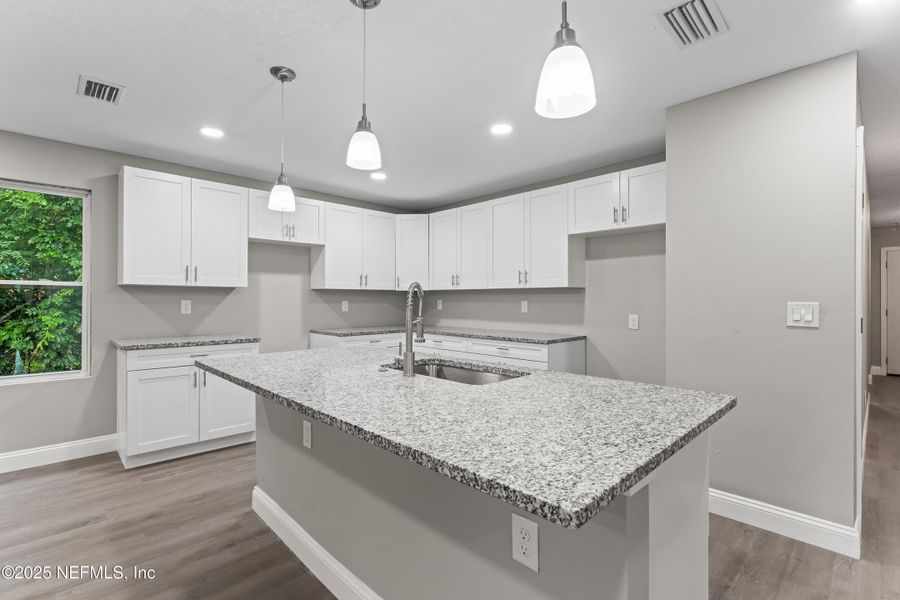 Furnished interior view inside a new home in , Jacksonville (Image 5). Furnished interior view inside a new home in , Jacksonville (Image 5).