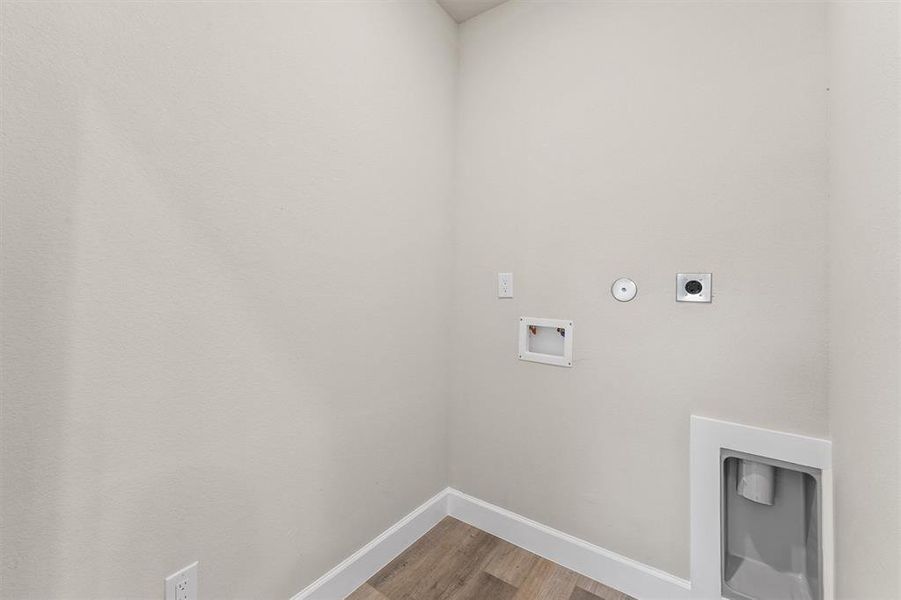 Utility room in the house