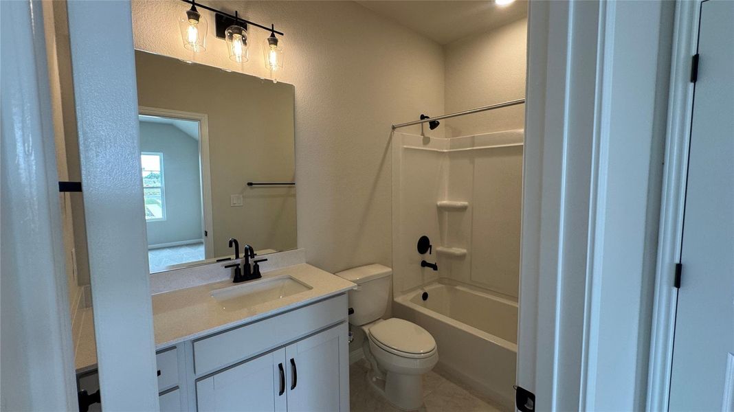 Furnished interior view inside a new home in Cannon Ranch 40s, Dripping Springs (Image 11). Furnished interior view inside a new home in Cannon Ranch 40s, Dripping Springs (Image 11).