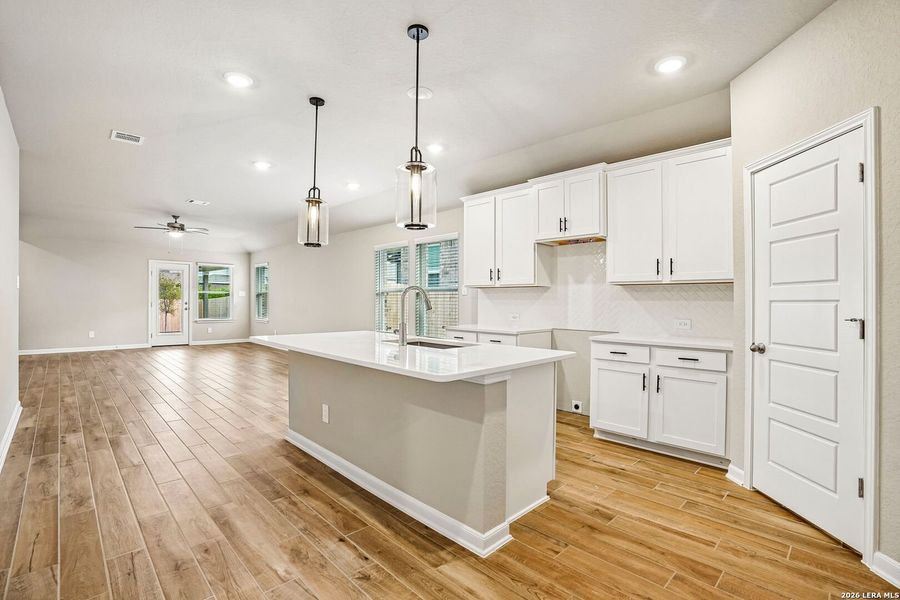 Furnished interior view inside a new home in Sagebrooke - Premier Series, San Antonio (Image 14).