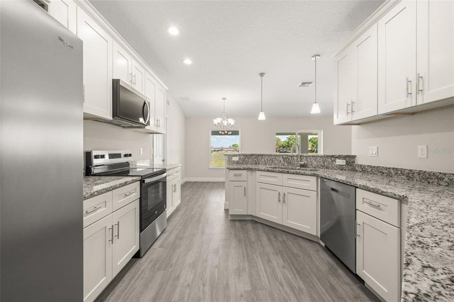 Furnished interior view inside a new home in , Sebring (Image 14).