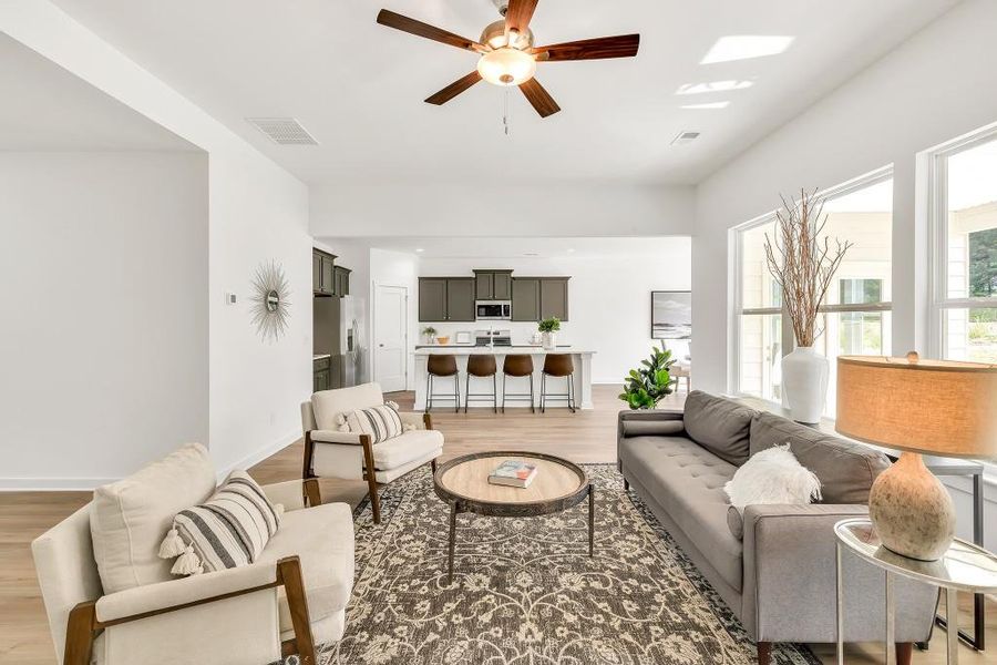 Furnished interior view inside a new home in Westlyn, Winder (Image 22).