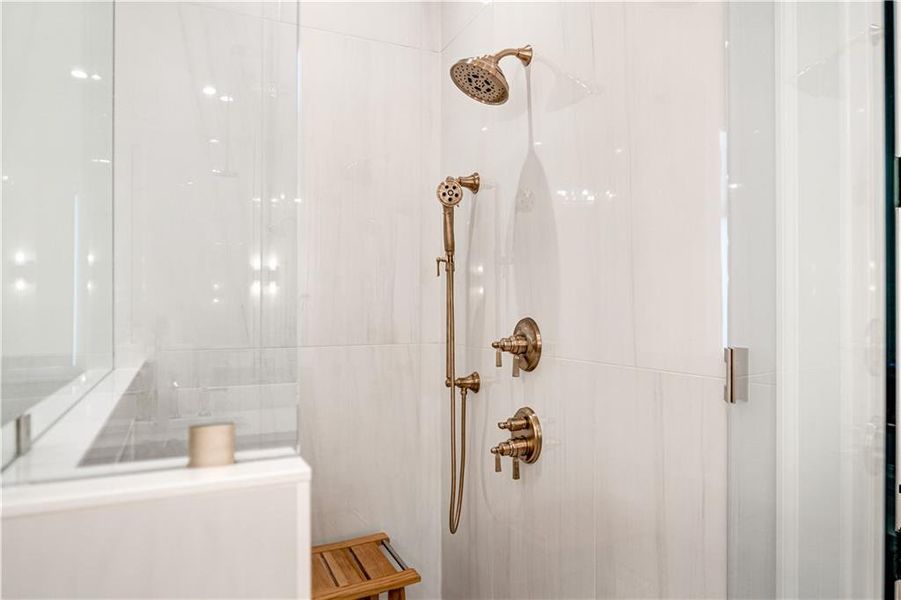 Close-up of interior finishes inside a home in , Cumming (Image 49).