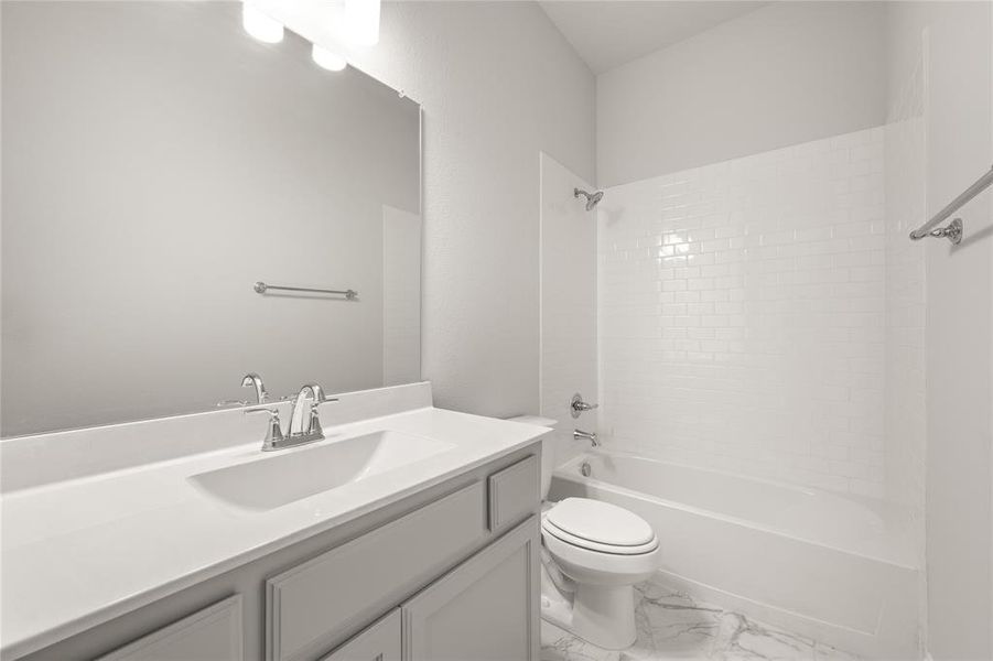 Full bathroom for family and guests Full bathroom for family and guests