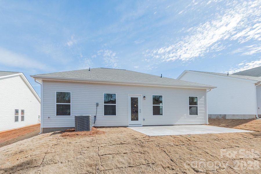 Exterior details and patio area of a home in Winecoff, Salisbury (Image 20).