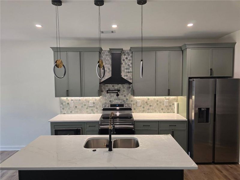 Furnished interior view inside a new home in , Covington (Image 6).