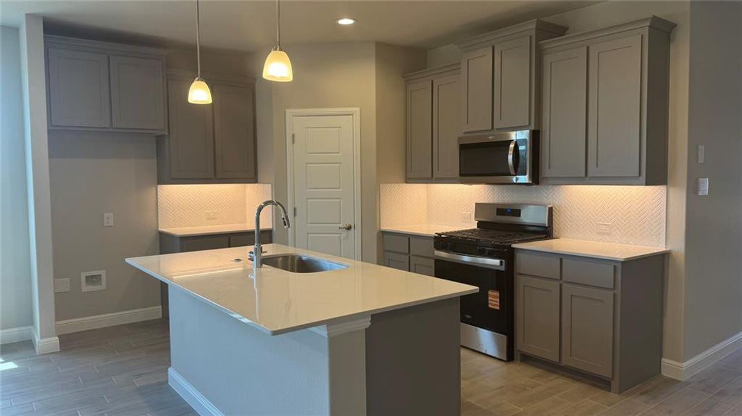 Furnished interior view inside a new home in Morningstar, Fort Worth (Image 4).