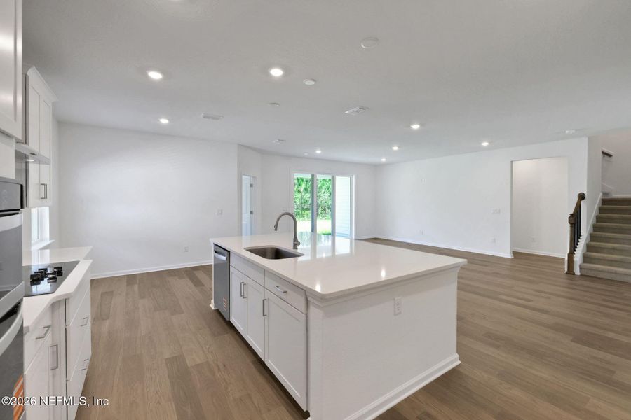 Furnished interior view inside a new home in Hyland Trail, Green Cove Springs (Image 17).